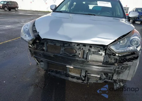 2013 Hyundai Veloster Turbo W/Blue z USA, uszkodzony, nr VIN KMHTC6AE5DU105368